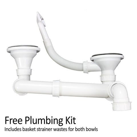 Premium Stainless Steel Kitchen Sink & Confetti Tap