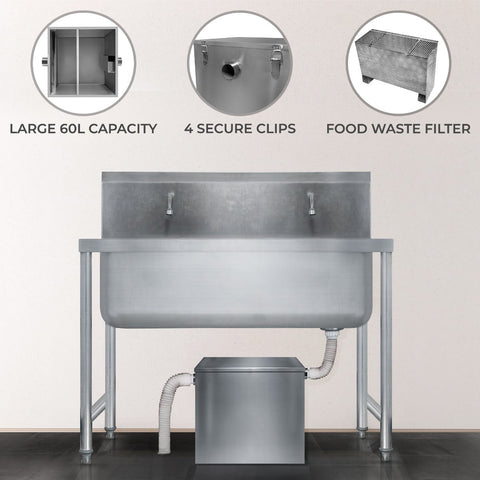 KuKoo Grease Trap – 60 Litres