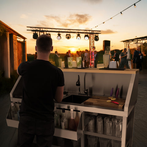 Mobile Cocktail Bar Station