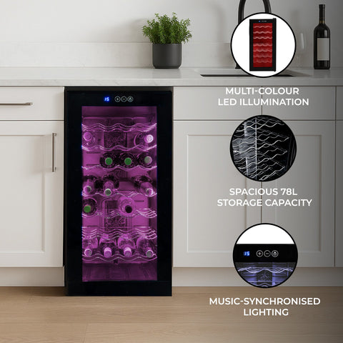Oriva LED Wine Cooler