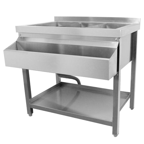 Deluxe Modular Cocktail Bar Station with Ice Well