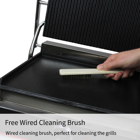 KuKoo Grooved & Flat Panini Press