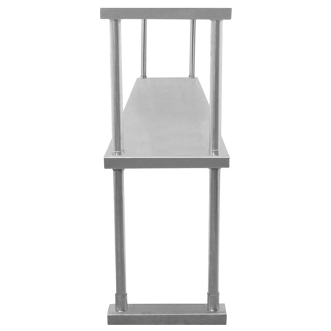 5ft Catering Bench With Double Over-Shelf