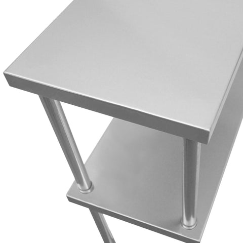 5ft Catering Bench With Double Over-Shelf