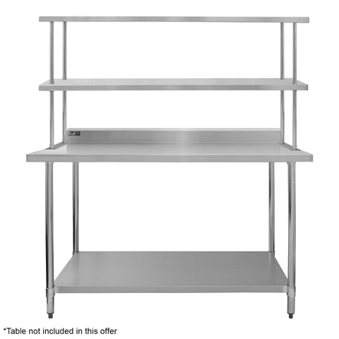 Kukoo Double Tier Steel Over-Shelf 1500mm