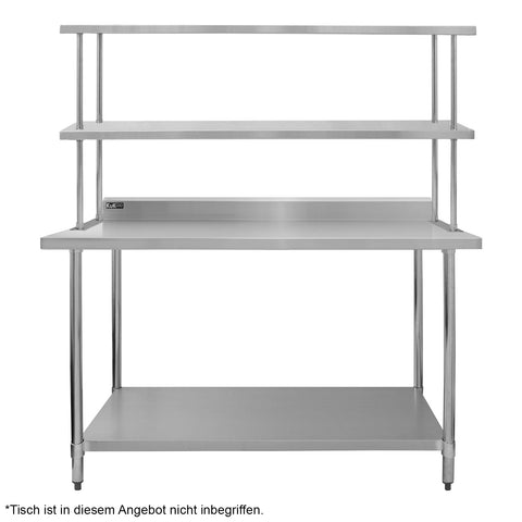 Kukoo Double Tier Steel Over-Shelf 1500mm
