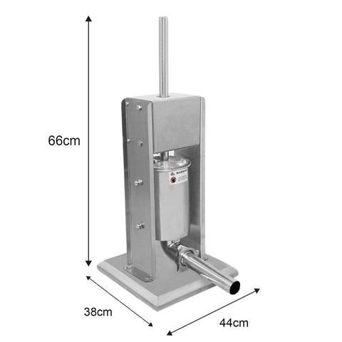KuKoo 5L Sausage Stuffer & Clipper Set